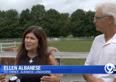 Albanese Longhorns and Farm Store Featured on Syracuse News Channel 9
