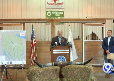 Albanese Longhorns Host Kickoff Event for Onondaga Grown Campaign